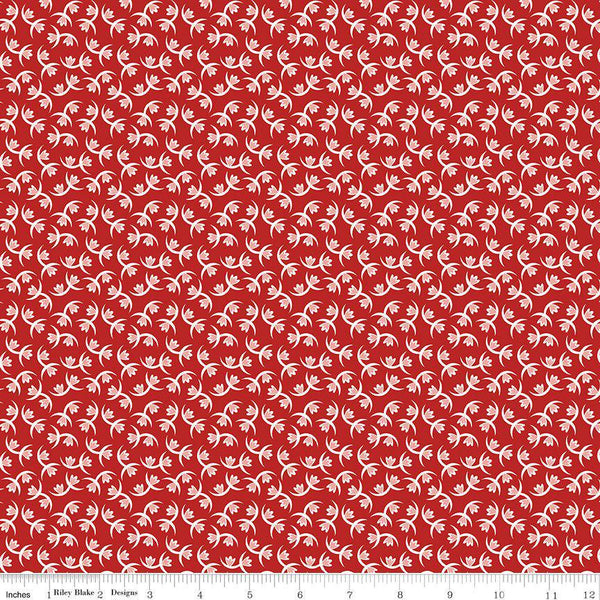 Riley Blake-Praire -C12312- Red