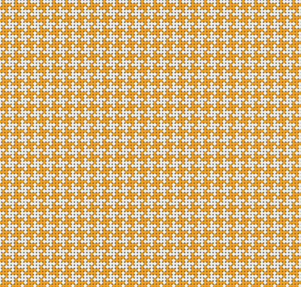 Riley Blake Designs Grove by Jill Finley - Orange Grove Houndstooth - C10146 ORANGE