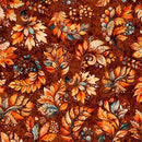 QT Fabrics Harvest Hollow Fall Leaves 31990-A