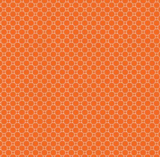 Paintbrush Studio Fabrics - Lace by Hoodie Crescent -Orange - 12022385