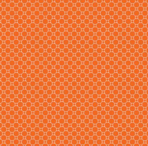 Paintbrush Studio Fabrics - Lace by Hoodie Crescent -Orange - 12022385