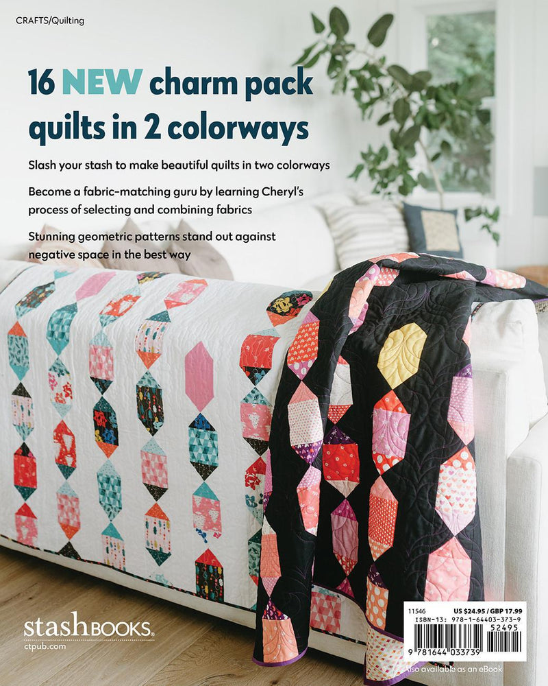 Just Two Charm Pack Quilts by Cheryl Brickey - Sewjersey.com