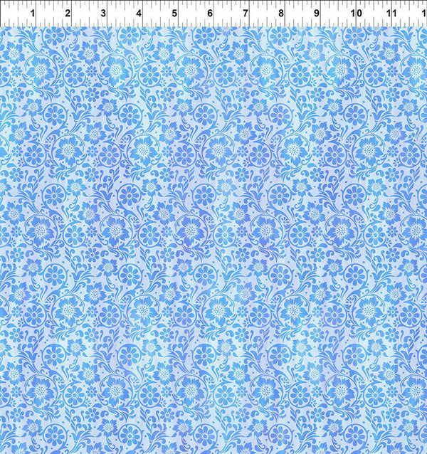 Garden of Dreams II - Garden Tonal - Blue 8JYR-3