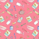 Michael Miller Bakeware DC11570-Peac-D - Sewjersey.com