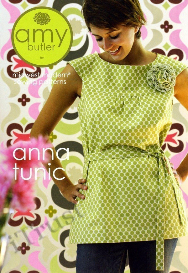 Amy Butler Anna Tunic Pattern - Sewjersey.com