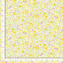 TINY ANTIQUE FLORAL ROSE-CD2257  BUTTER