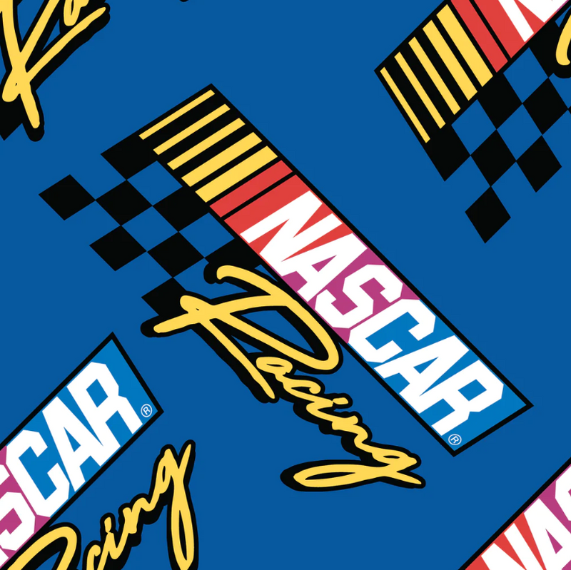 Camelot Fabrics - Retro Nascar Racing  - NASCAR Logo