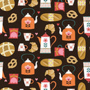 Dashwood Studio Bon Voyage  Cafe et Patisserie DABON2527-V11 100% Cotton Fabric 44" wide - Sewjersey.com