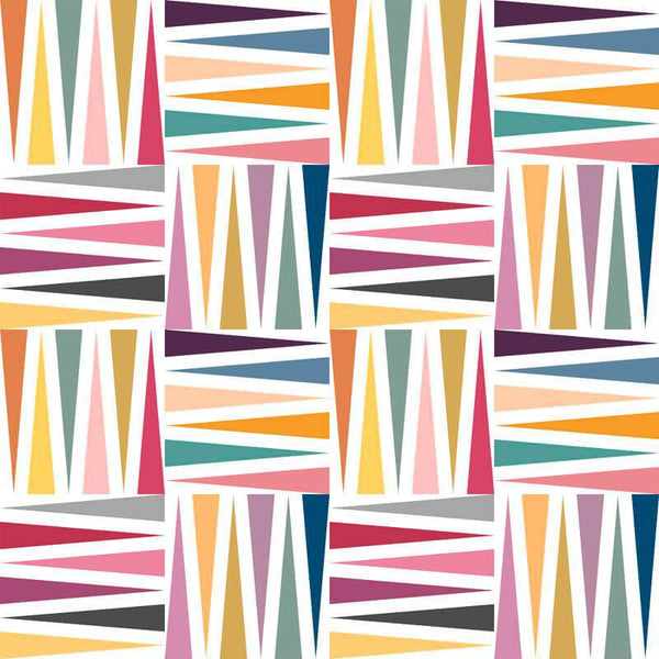 Midwest Textiles RB Studios Color Notes Balance in White - RBS-CN2730-02