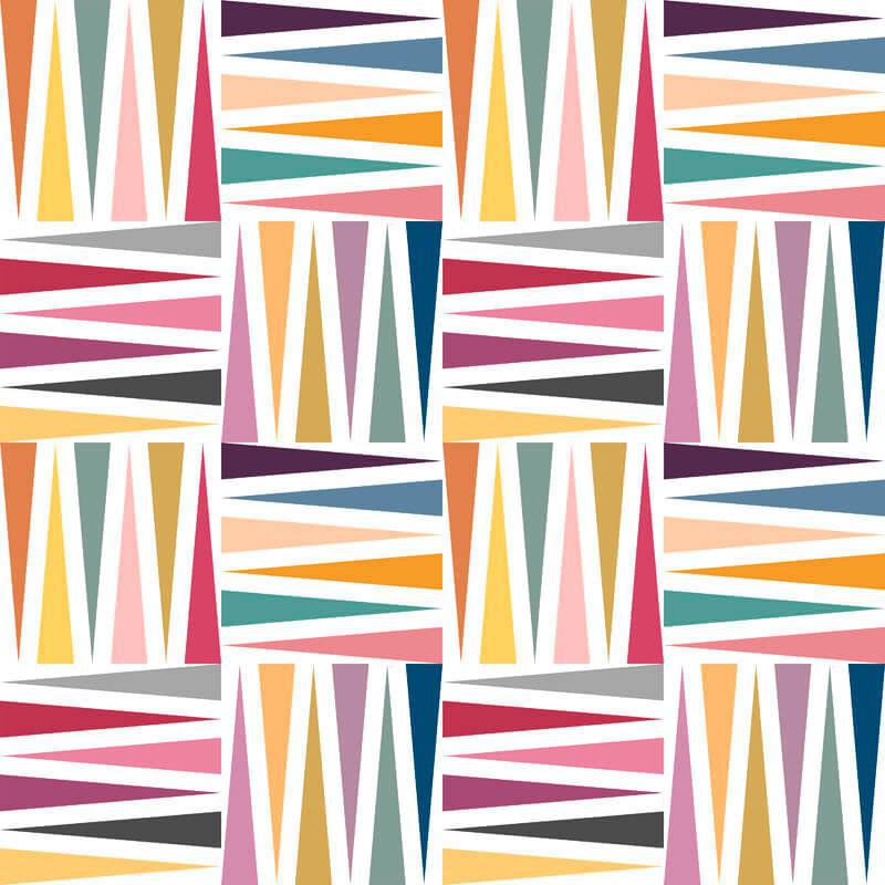Midwest Textiles RB Studios Color Notes Balance in White - RBS-CN2730-02