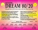 Quilters Dream Batting - 80/20 - Sewjersey.com