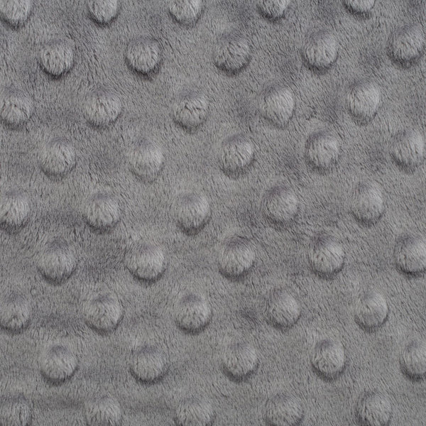 Shannon Fabrics Cuddle Dot - Graphite CD-GRAPHITE - Sewjersey.com