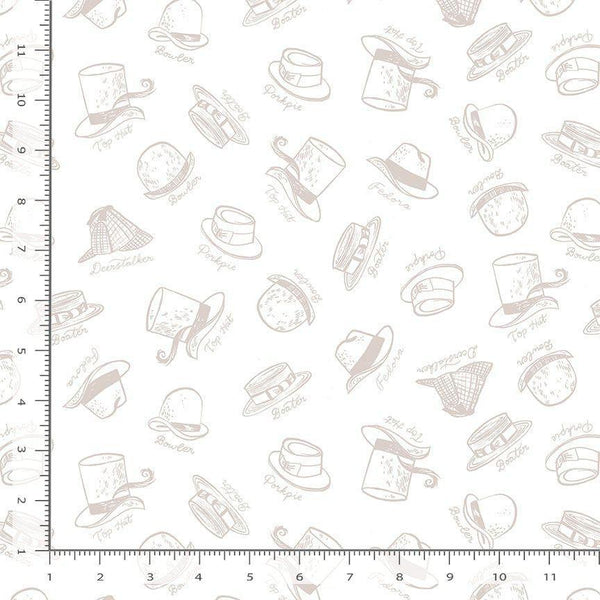 Dapper Den HEADDRESS STELLA-DRR2950  WHITE