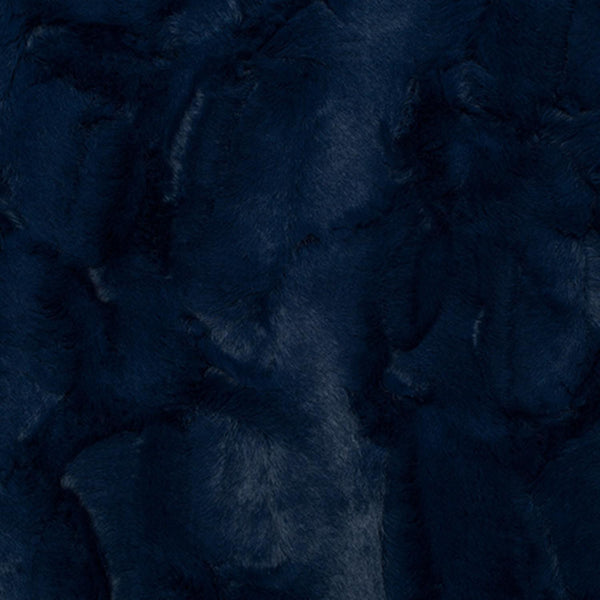 Shannon Fabrics Luxe Cuddle Hide Navy 58/60" - LCHIDENAVY