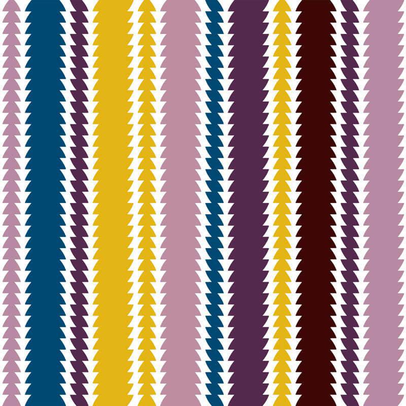 Midwest Textiles Color Notes Window Panes in Purple - RBS-CN2750-11