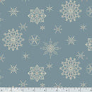 Marcus Fabrics Nordic Christmas Straw Ornaments Blue R441947D BLUE