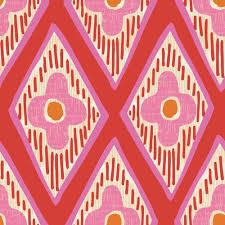 Paintbrush Studio Fabric Belize Pacific - Pink - 12022352 - Sewjersey.com
