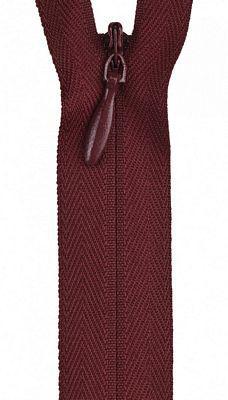 Coats and Clark Invisible Zipper 20-22" (50-55 cm) Barberry Red F84/20-22/39B - Sewjersey.com