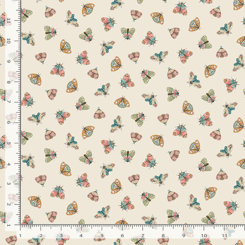 Moon Garden by Dear Stella MOTH TO A FLAME STELLA-D3345  BIRCH - Sewjersey.com