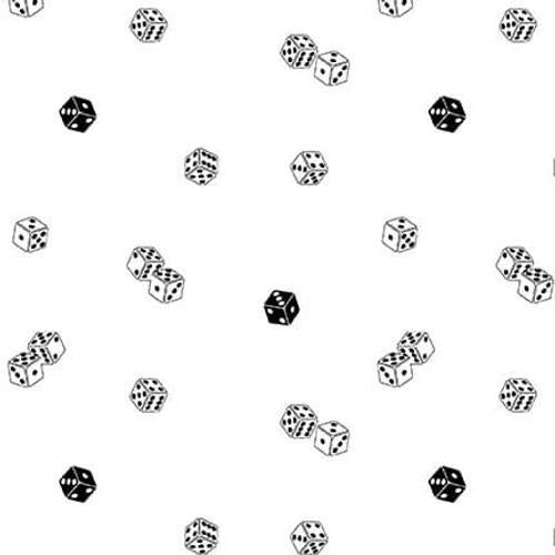 Blank Quilting - Lower the Volume - Dice - 1954 01 - Sewjersey.com