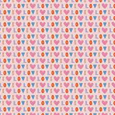 Paintbrush Studio Fabrics Grow Love - Love Pink - 12022480 - Sewjersey.com