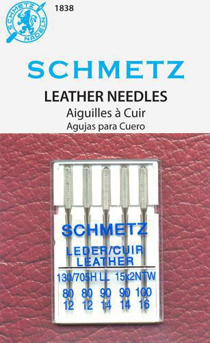Schmetz Leather 5pk Assortmen