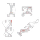 Bernina Border Ruler Kit 4 Piece Set