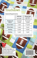 Cluck Cluck Sew Touchdown Pattern