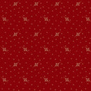 Marcus Fabrics Nordic Christmas Diamond Red R441950D RED