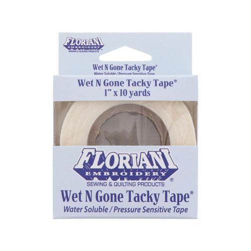 Floriani Wet N Gone Tacky Tape – 1″ x 10 yds