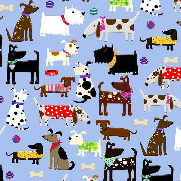 AE Nathan Comfy Flannel Prints Dogs 0970 11 - sewjersey.com