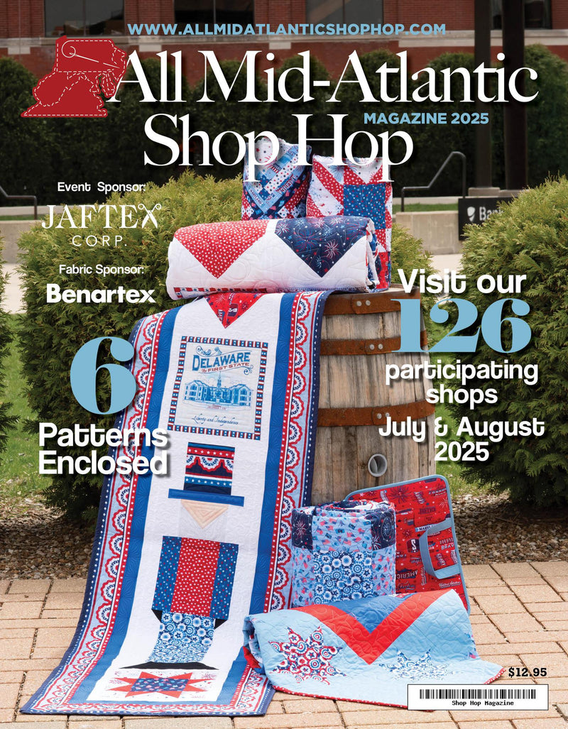 All Mid Atlantic Shop Hop Magazine 2025 Pre-Order Now Open!