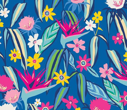 Art Gallery Fabrics Hello Sunshine by Katie Skoog - Tropic Like it's Hot - Rayon - R-66954 - Sewjersey.com