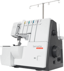 Bernette 42 Funlock 4 Thread 3 Needle Coverstitch Machine front angled view - sewjersey.com