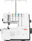 Bernette 42 Funlock 4 Thread 3 Needle Coverstitch Machine Front View - sewjersey.com