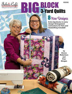 Big Block 3-Yard Quilts Book Front Cover