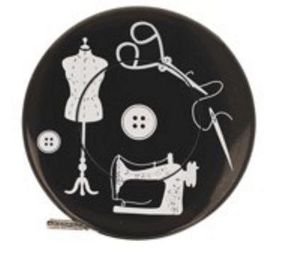 Black Retractable Measuring Tape
