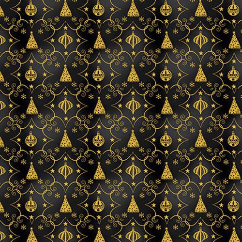 Blank All Spruced Up Ditsy Trees with Ornaments - 2764 99