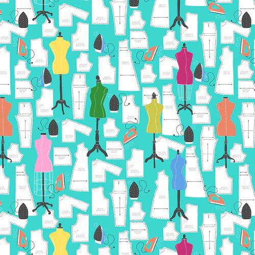 Blank Handmade with Love 1766 79 Clearance Fabric