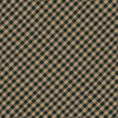 Diagonal Black and Beige Checkerboard Pattern