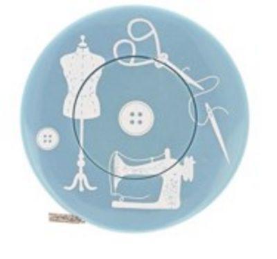 Blue Retractable Measuring Tape