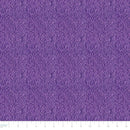 Purple textured fabric swatch with a fine, fuzzy or shaggy surface pattern, featuring a white ruler scale at the bottom edge.
