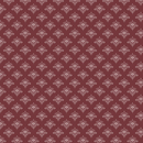 Patterned fabric with floral design on a red background