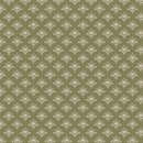 Patterned wallpaper with floral design on a green background