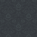 Dark gray floral damask pattern on a dark gray background