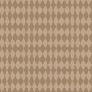 Camelot Fabrics Teddy Bear Tales Tonal Diamond Geo Brown 21241005-01 100% Cotton Fabric 44" wide - Sewjersey.com