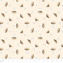 Pattern of cocktail glasses on a beige background