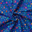 Camelot Fabrics Truth Collection Butterfly Metamorphosis Blue 57240104-03 2