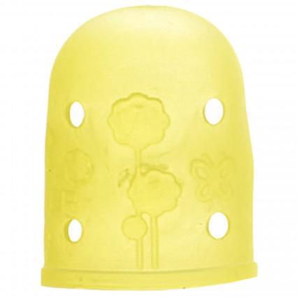 Clover Flexible Rubber Thimbles Large 6032 out of the package - sewjersey.com