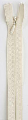Coats and Clark 20-22 In Natural Invisible Zipper F84/20-22/256 - sewjersey.com